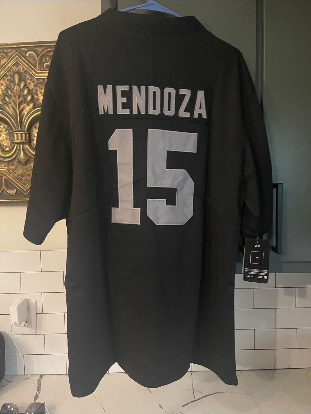 Mens Mendoza Raiders Jersey Size L. - Picture 2 of 6